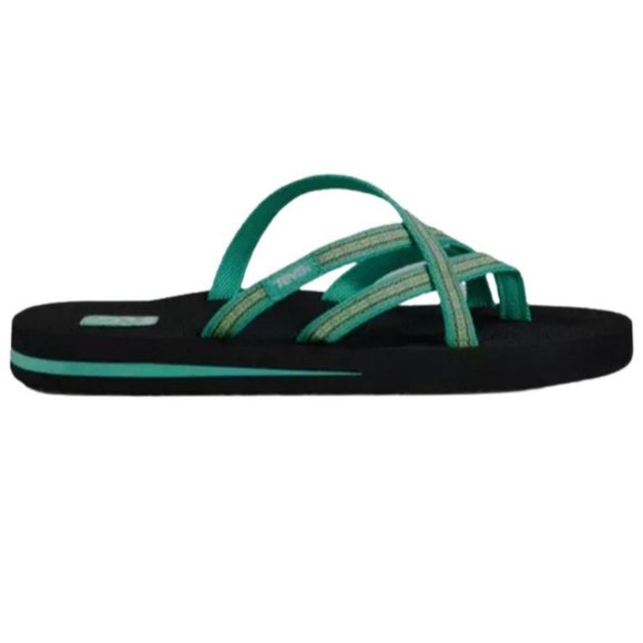 NWT Teva Lindi Sea Glass Mint Green Flip Flop - Picture 3 of 7